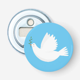 Décapsuleur Dove with olive branch