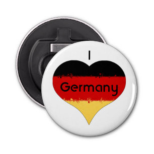 Décapsuleur Drapeau allemand I Heart Allemagne