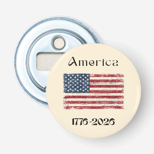 Décapsuleur Drapeau américain 1776 à 2026 États-Unis 250e anni