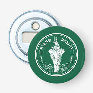 Décapsuleur Drapeau de Bangkok, Thaïlande Bottle Opener
