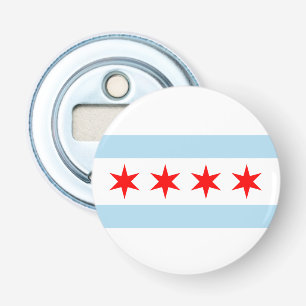 Décapsuleur Drapeau de Chicago