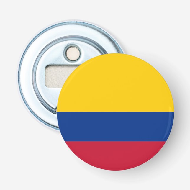 Décapsuleur Drapeau de Colombie (Devant)