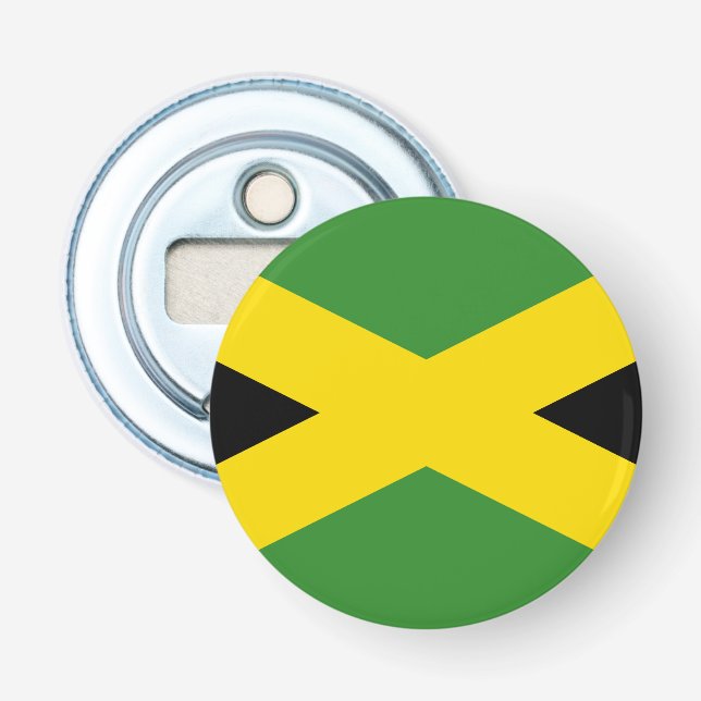 Décapsuleur Drapeau de la Jamaïque (Devant)