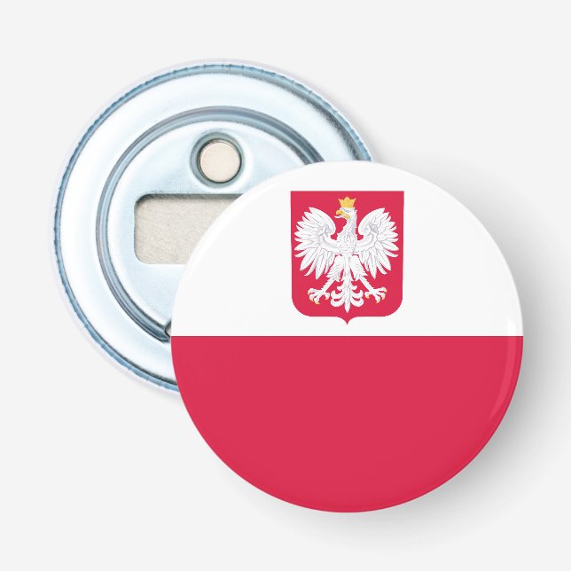 Décapsuleur Drapeau de la Pologne (Devant)