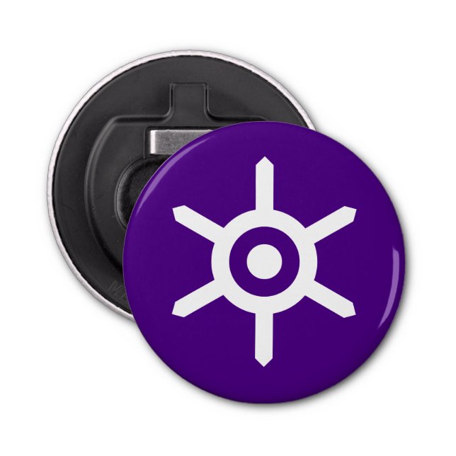 Décapsuleur Drapeau de la préfecture de Tokyo, Japan Bottle Op (Devant)