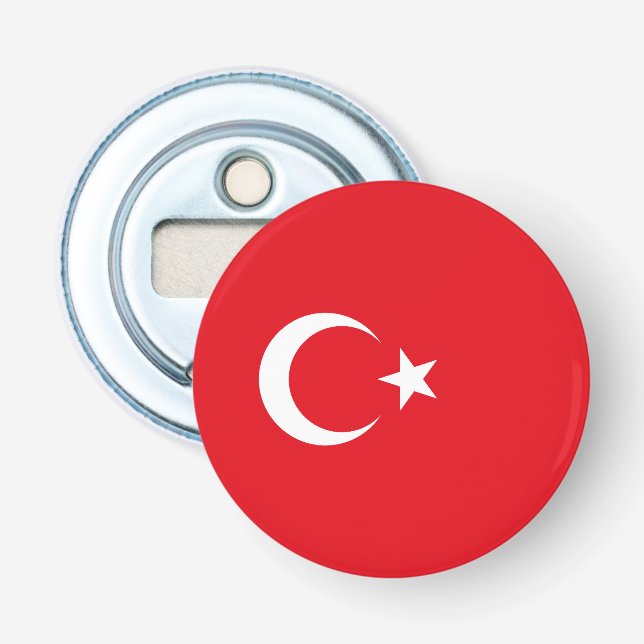 Décapsuleur Drapeau de la Turquie (Devant)