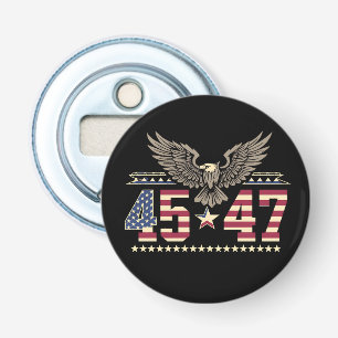 Décapsuleur Drapeau de l'aigle américain USA vintage Trump 45