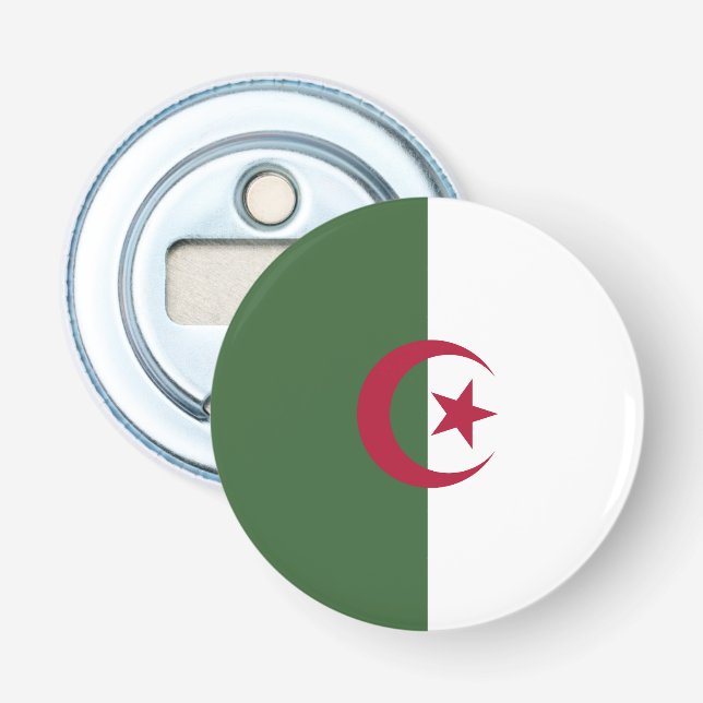 Décapsuleur Drapeau de l'Algérie (Devant)