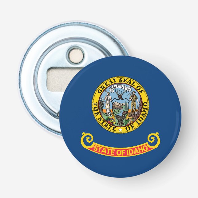 Décapsuleur Drapeau de l'État de l'Idaho (Devant)