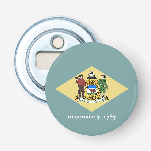 Décapsuleur Drapeau de l'État du Delaware (Devant)