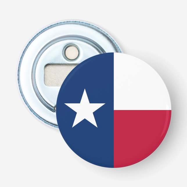 Décapsuleur Drapeau de l'État du Texas (Devant)