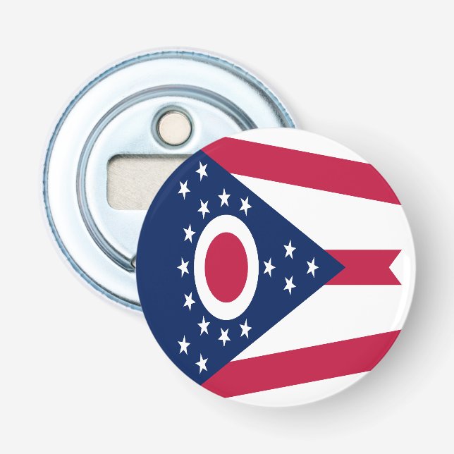 Décapsuleur Drapeau de l'Ohio (Devant)