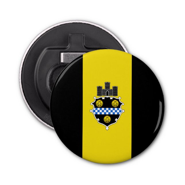 Décapsuleur Drapeau de Pittsburgh, Pennsylvania Bottle Opener (Devant)