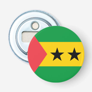Décapsuleur Drapeau de Sao Tomé-et-Principe