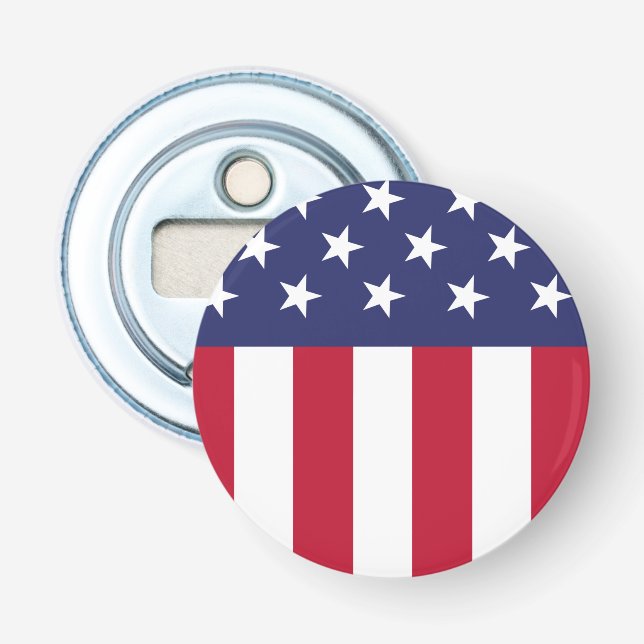 Décapsuleur Drapeau des États-Unis d'Amérique (Devant)