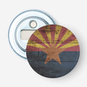 Décapsuleur Drapeau d'état de l'Arizona sur le vieux grain en