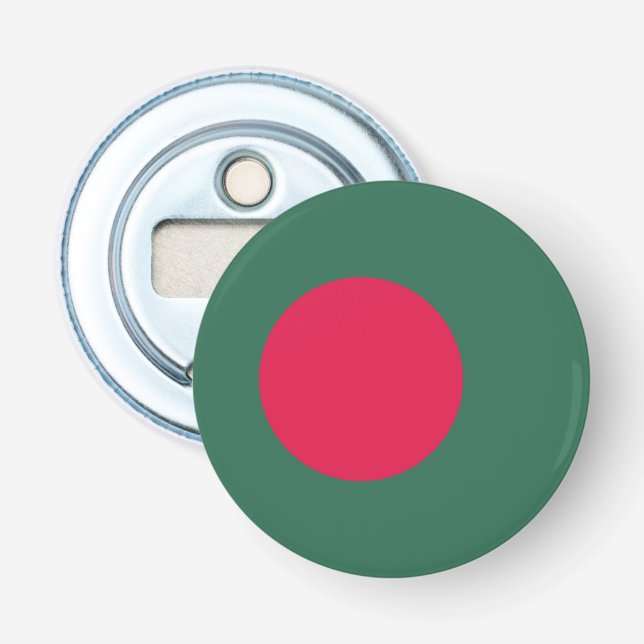 Décapsuleur Drapeau du Bangladesh (Devant)