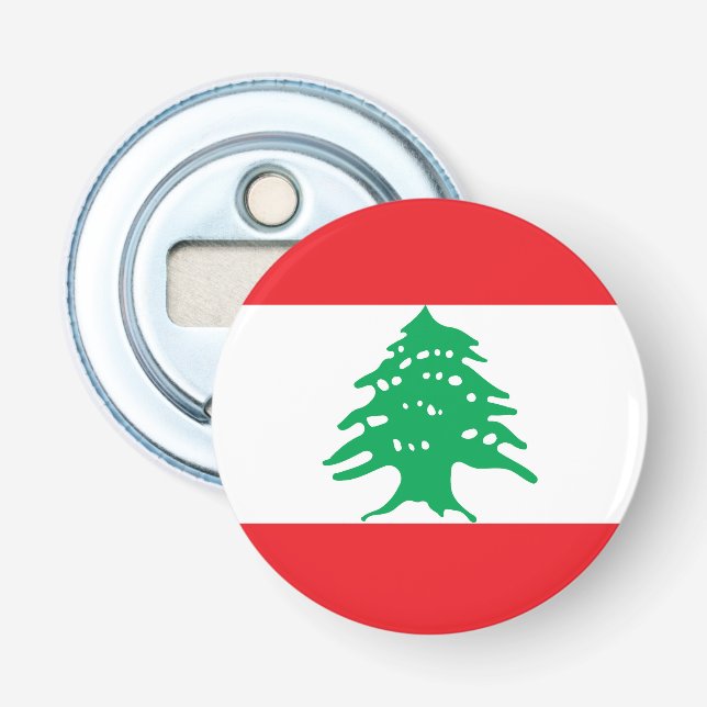 Décapsuleur drapeau du Liban (Devant)