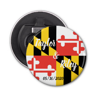 Décapsuleur Drapeau du Maryland personnalisé