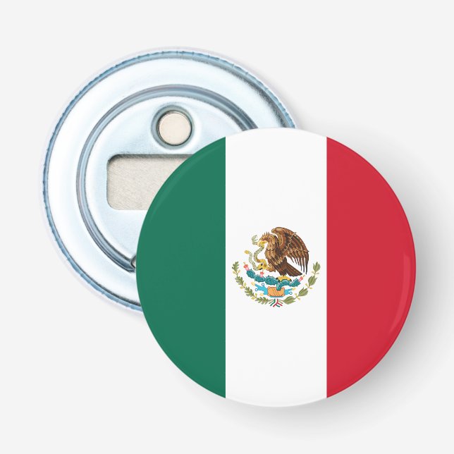 Décapsuleur Drapeau du Mexique, Bandera de México République (Devant)