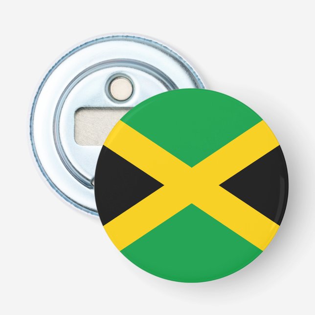 Décapsuleur Drapeau jamaïcain (Devant)
