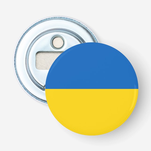 Décapsuleur Drapeau patriotique ukrainien (Devant)