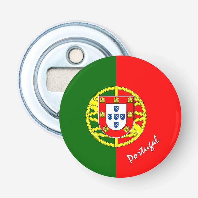 Décapsuleur Drapeau portugais & Portugal fête /sport boisson (Devant)