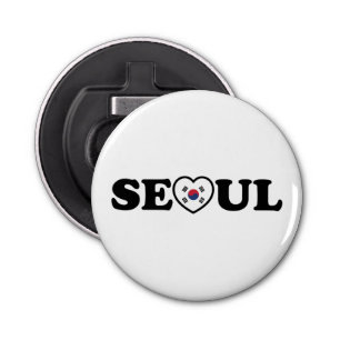 Décapsuleur Drapeau Seoul Love Heart Taegeukgi