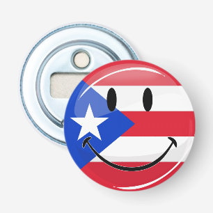 Décapsuleur Drapeau souriant de Porto Rico