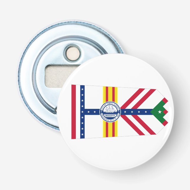 Décapsuleur Drapeau Tampa, Florida Bottle Opener (Devant)