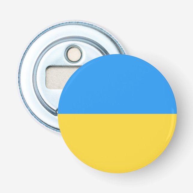 Décapsuleur Drapeau ukrainien (Devant)