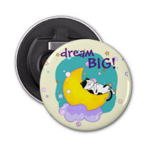 "Dream Big" Chat Sur La Lune Citation Inspirationn
