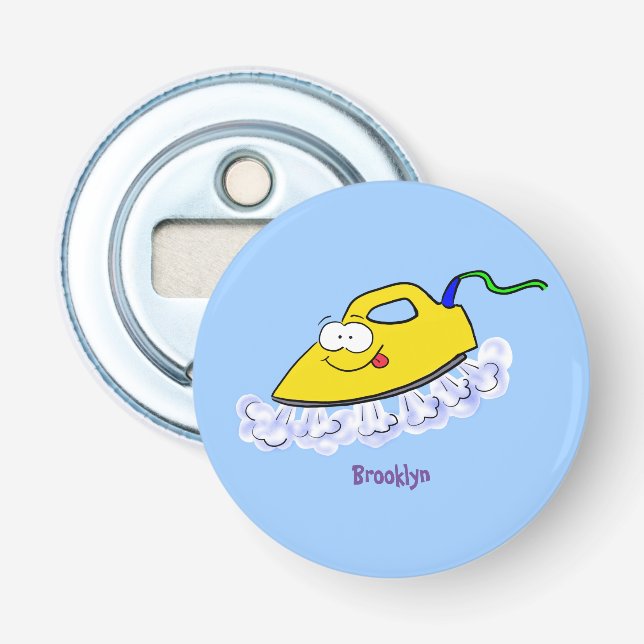 Décapsuleur Drôle dessin animé linge de fer (Devant)