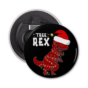Décapsuleur Drôle Noël Dinosaure Tree Rex Bottle Opener