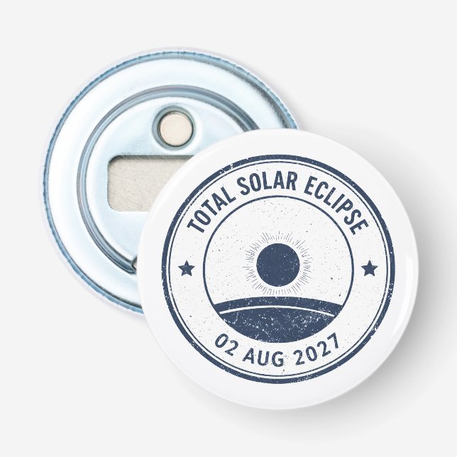 Décapsuleur Éclipse solaire du 2 août 2027 (Devant)