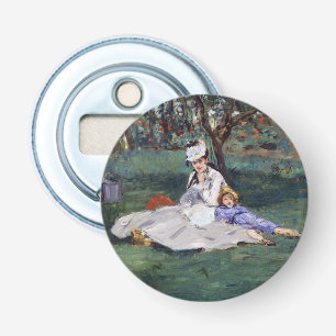 Décapsuleur Edouard Manet - La famille Monet dans leur jardin