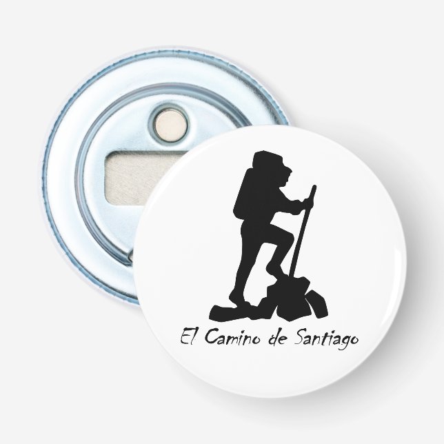 Décapsuleur El Camino de Santiago - Liste de seaux Hippodrome (Devant)