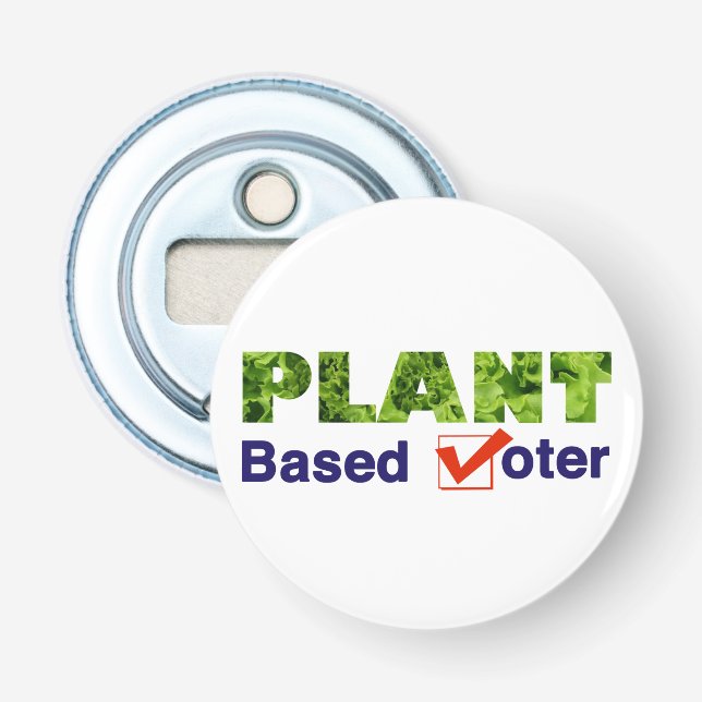 Décapsuleur Électeur plante (Devant)