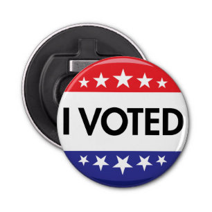 Décapsuleur Élection 2024 du bouton J'ai voté