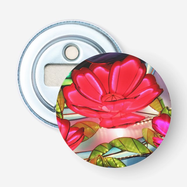 Décapsuleur Élégance électrique en rose  (Devant)