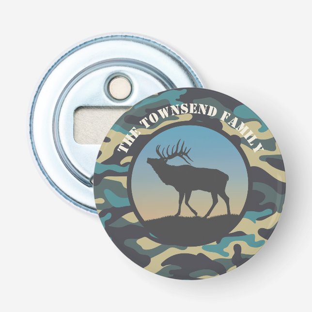 Décapsuleur Elk et Camo (Devant)