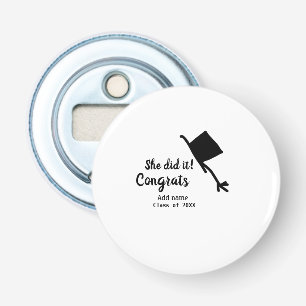 Décapsuleur Elle l'a fait grats diplôme ajouter le nom de l'ét