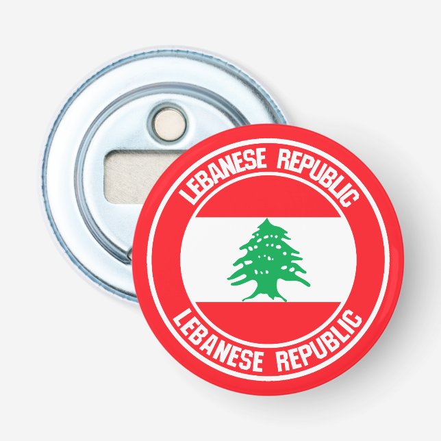 Décapsuleur Emblème du Liban (Devant)