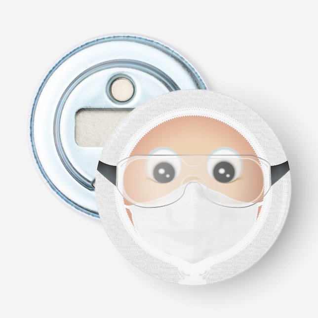 Décapsuleur Emoji de Docteur (Devant)
