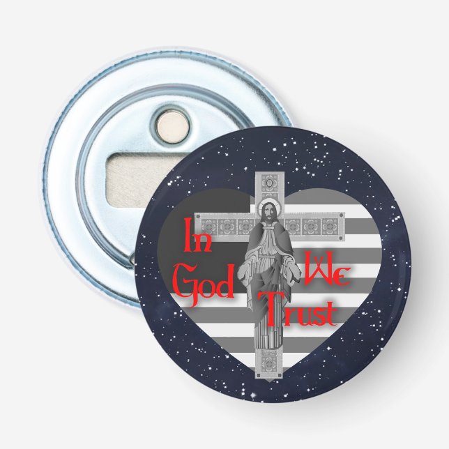 Décapsuleur En Dieu nous croyons (Devant)