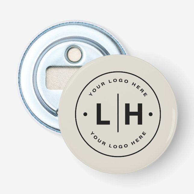 Décapsuleur Entreprise de logo personnalisé moderne (Devant)