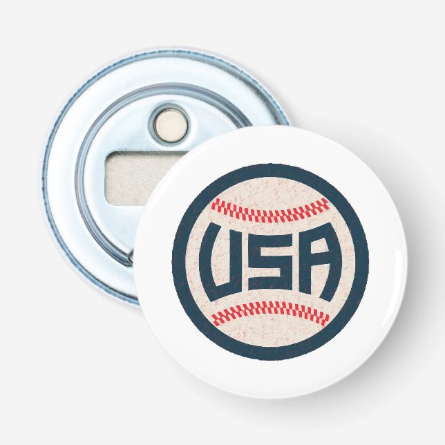 Décapsuleur Équipe de baseball USA (Devant)