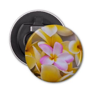 Décapsuleur États-Unis, Hawaï, Oahu, fleurs de la plumeria en