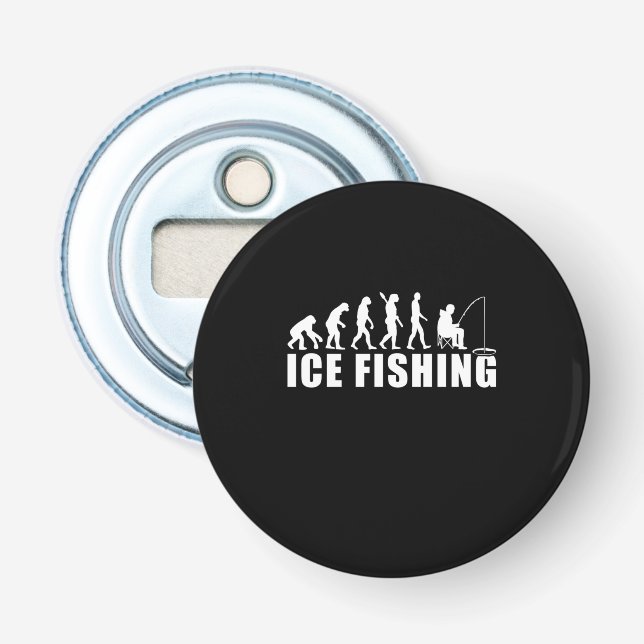 Décapsuleur Évolution de la pêche sur glace Fisher (Devant)