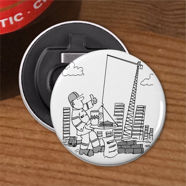 Décapsuleur Exploitant de grue hors-bord du chantier (Créateur téléchargé)